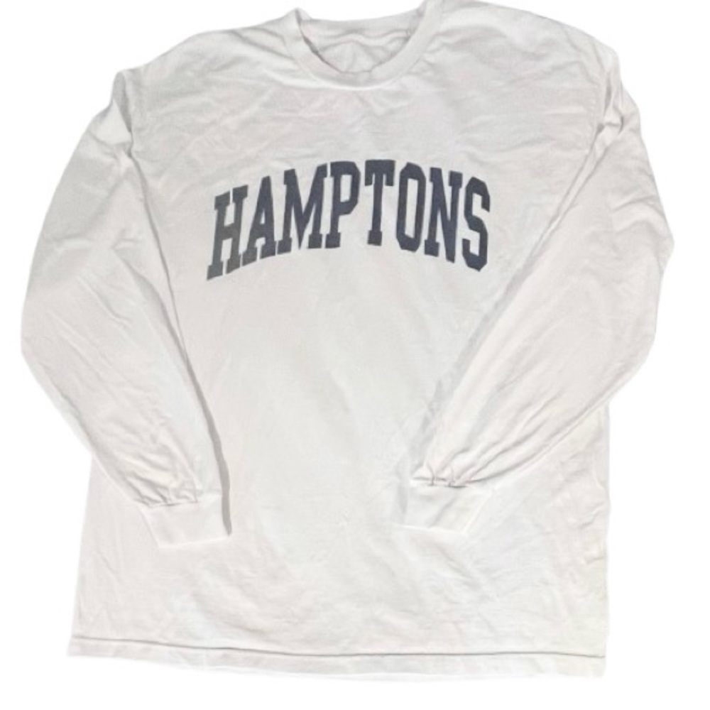 Brandy Melville- “Hamptons” Cotton Long Sleeve T-Shirt - Picture 3 of 4